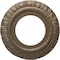 Ekena Millwork Claremont Ceiling Medallion (Fits Canopies up to 5 5/8"), 9"OD x 4 1/2"ID x 1/2"P, Warm Silver CM09CLWSS - alternate 1